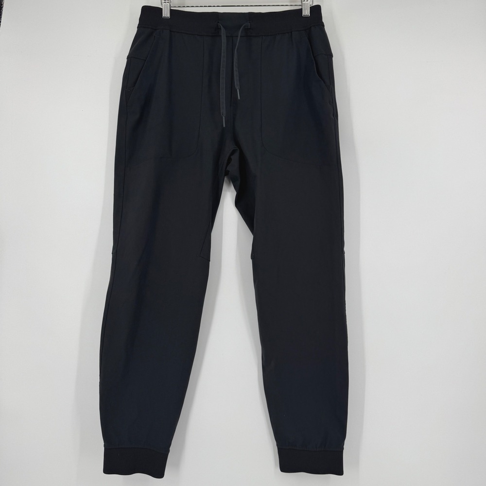 Lululemon ABC Jogger Warpstreme Black Men Large LM5574S Pants